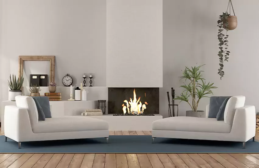 Custom Fireplace Design in Airdrie, AB